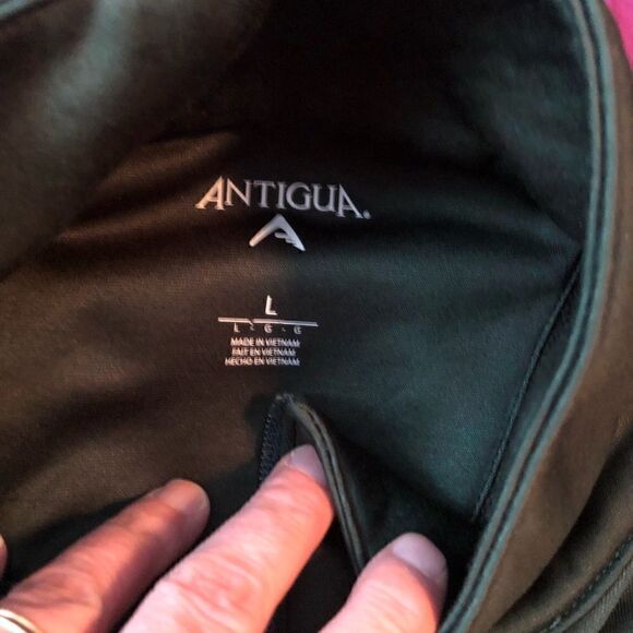 2012 Oregon Rose Bowl Antiqua track jacket with 2  side & 1 chest pocket - EUC - Picture 3 of 4